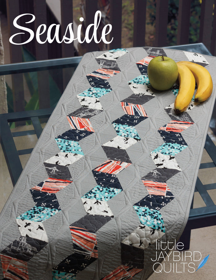 Seaside Runner Quilt Pattern, Jaybird Quilts JBQ134