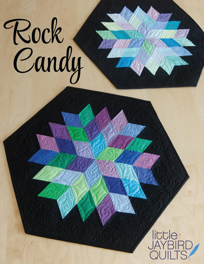 Rock Candy Table Topper Quilt Pattern, Jaybird Quilts JBQ135
