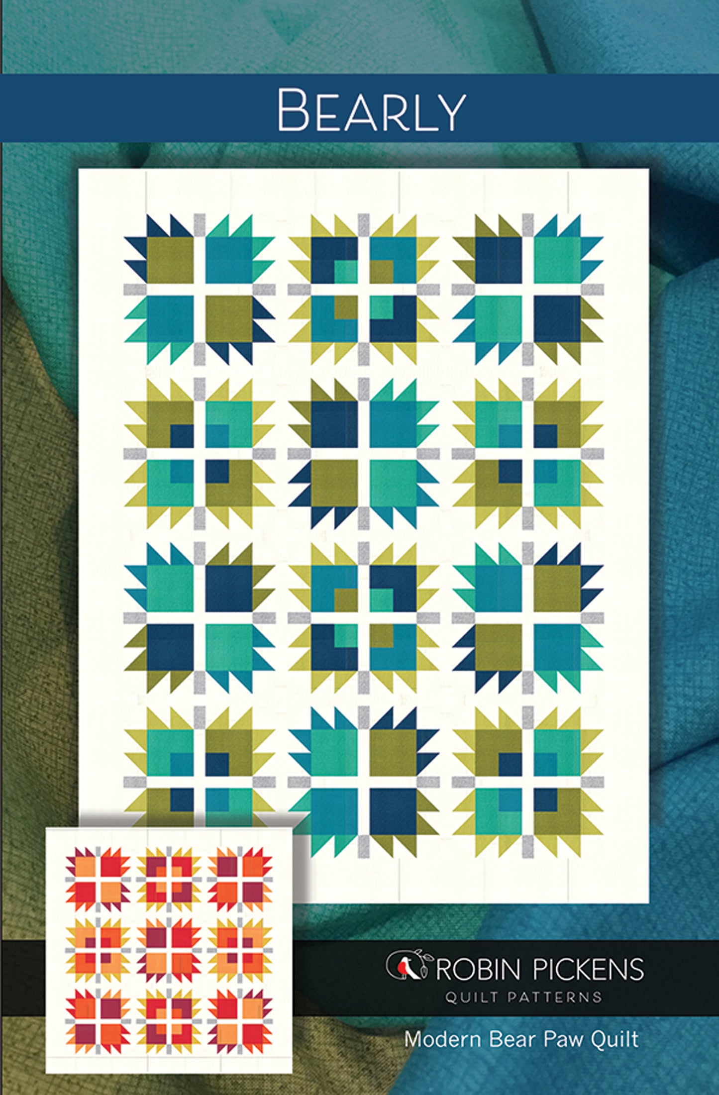 Bearly Quilt Pattern, Robin Pickens RPQP-B127