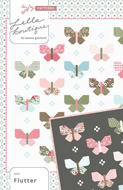 Flutter Quilt Pattern, Lella Boutique LB220