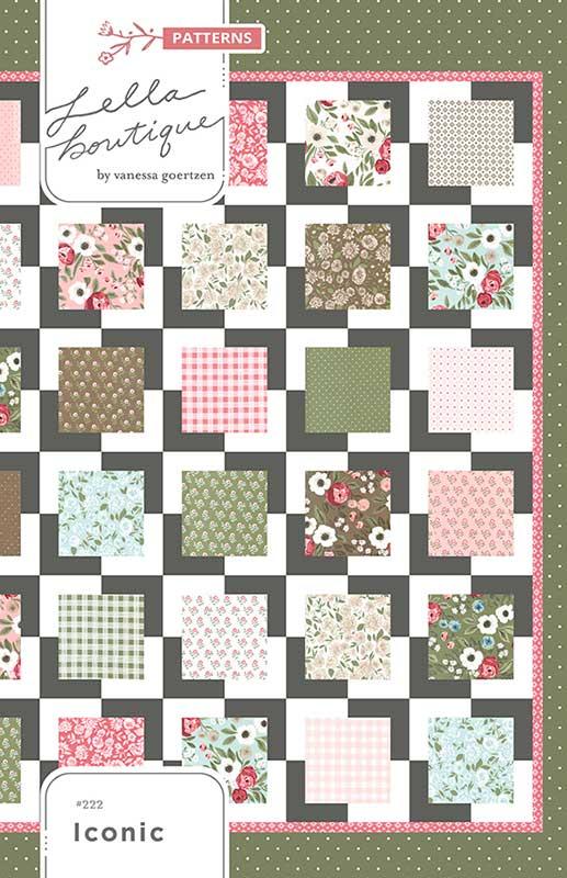 Iconic Quilt Pattern, Lella Boutique LB222