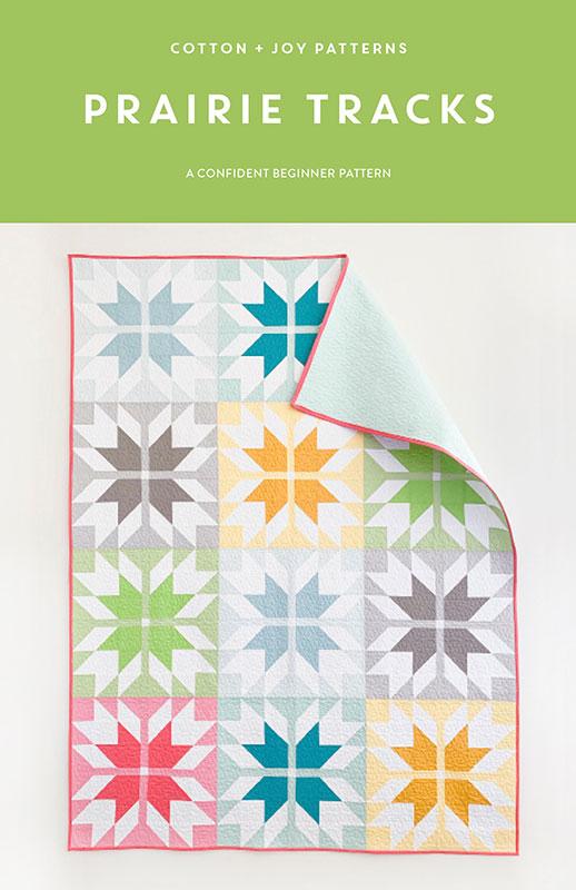 LAST CALL Prairie Tracks Quilt Pattern, Cotton and Joy CJ103