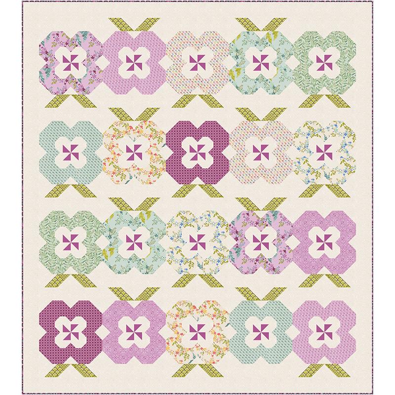 LAST CALL Early Bloomers Quilt Pattern, Wendy Sheppard WS68