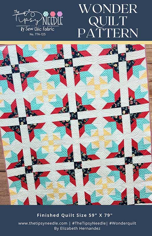 Wonder Quilt Pattern, The Tipsy Needle TTN123