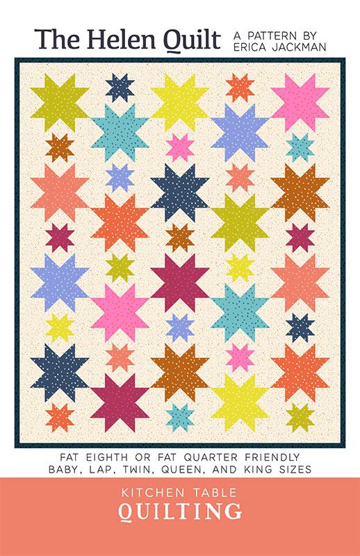 The Helen Quilt Pattern, Kitchen Table Quilting KTQ177