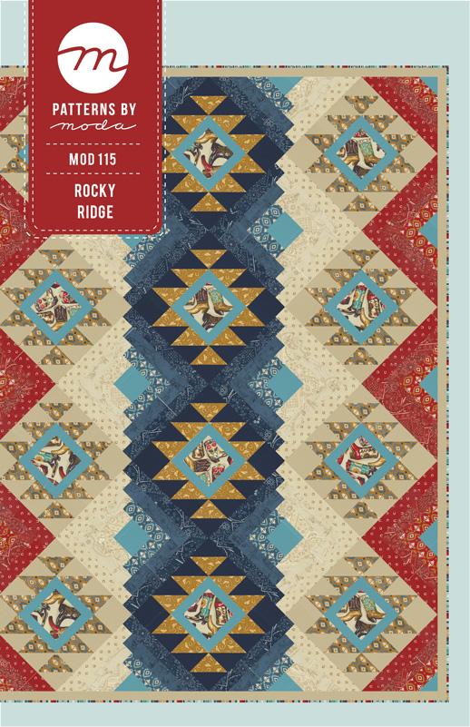 Rocky Ridge Quilt Pattern, Moda MOD115