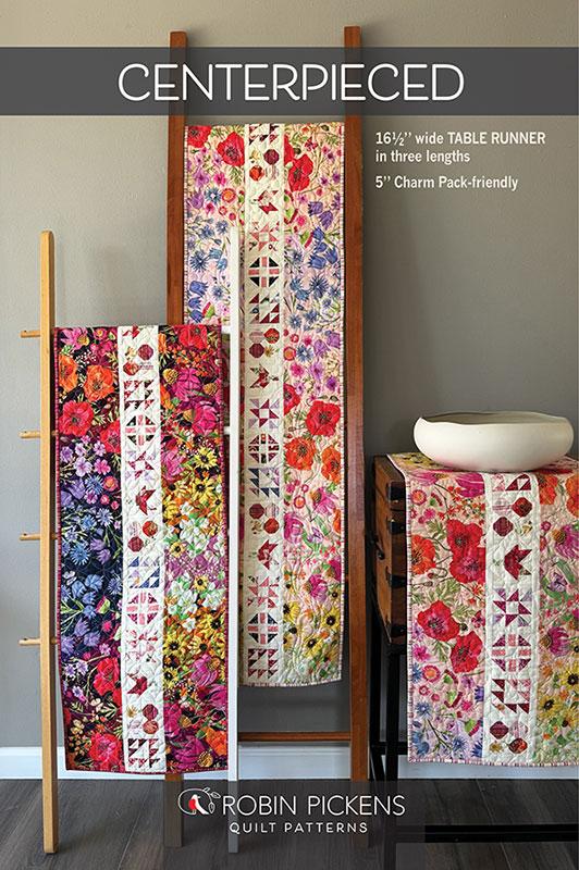 Centerpieced Table Quilt Pattern, Robin Pickens RPQP-C163