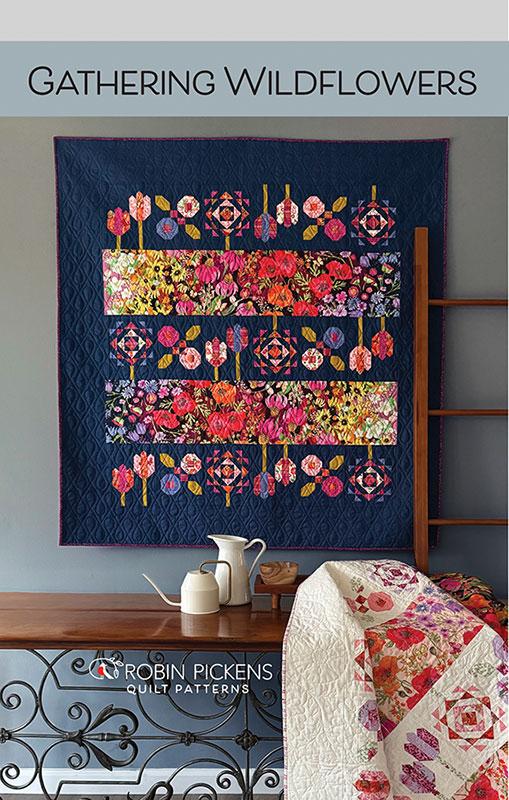 Gathering Wildflowers Quilt Pattern, Robin Pickens RPQP-GW161