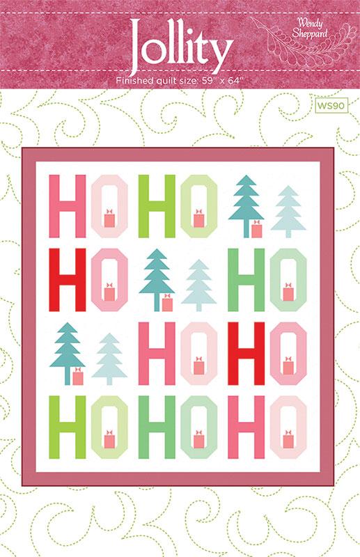 Jollity Quilt Pattern, Wendy Sheppard WS90
