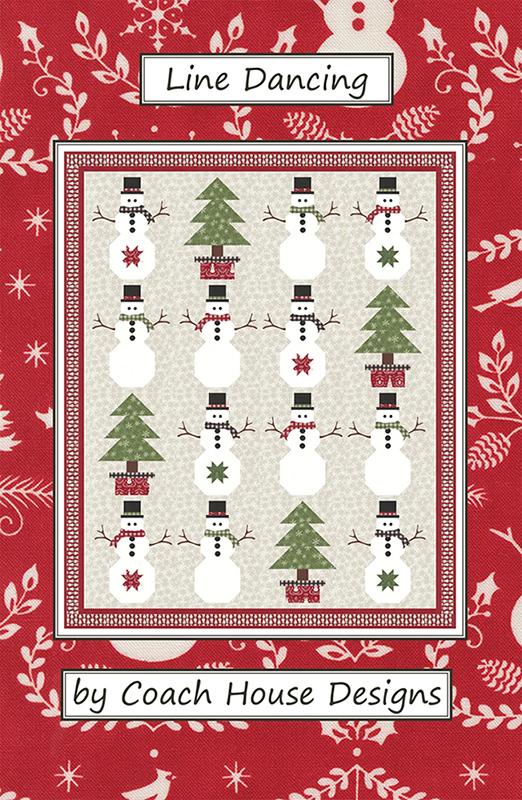 Line Dancing Quilt Pattern, Coach House Designs CHD2434