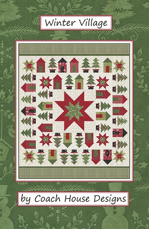Winter Village Quilt Pattern, Coach House Designs CHD2440