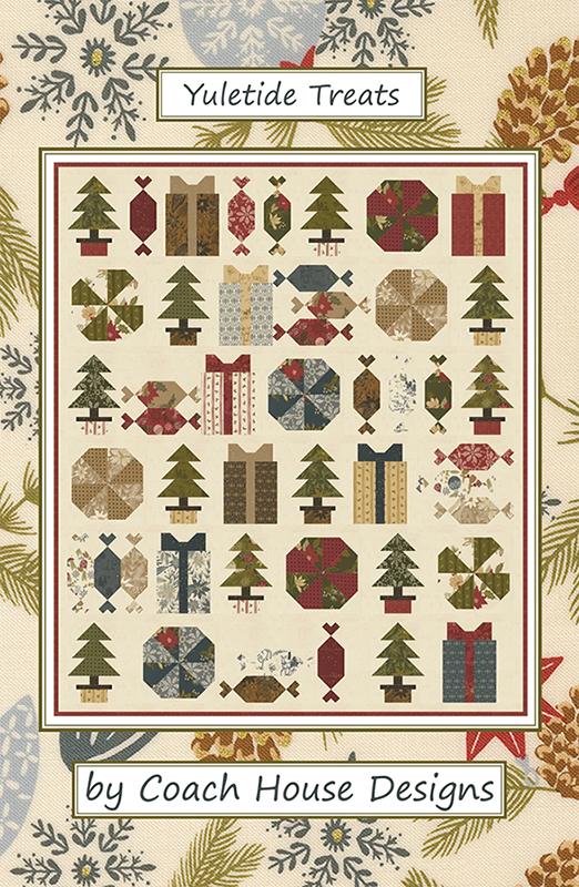 Yuletide Treats Quilt Pattern, Coach House Designs CHD2443