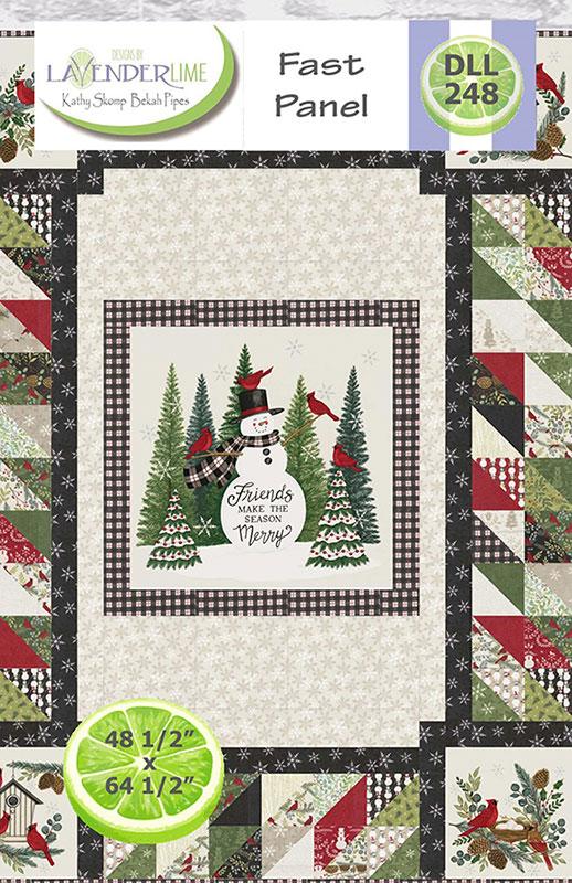 Fast Panel Frame Quilt Pattern, Designs by Lavender Lime DLL248