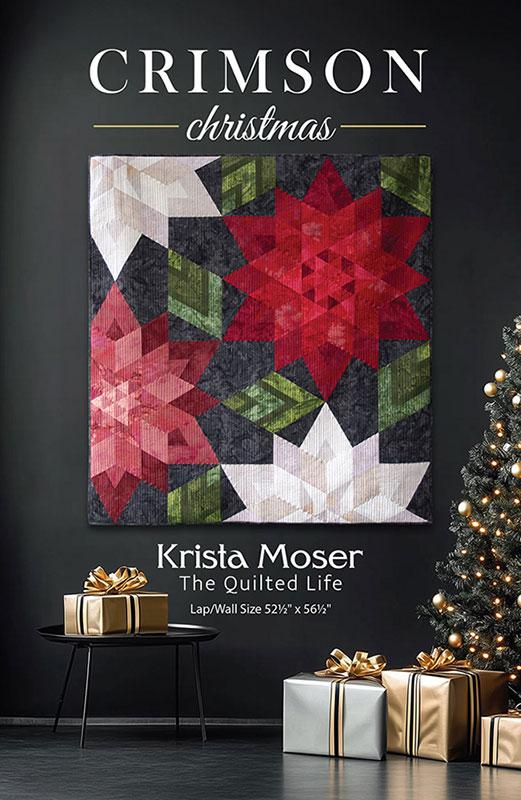 Crimson Christmas Quilt Pattern, The Quilted Life TQL10036