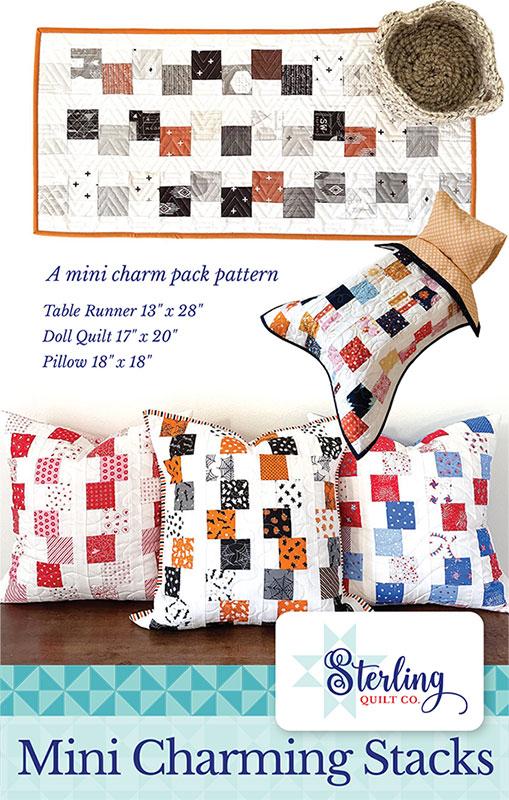 Mini Charming Stacks Quilt Pattern, Sterling Quilt Co SQC012