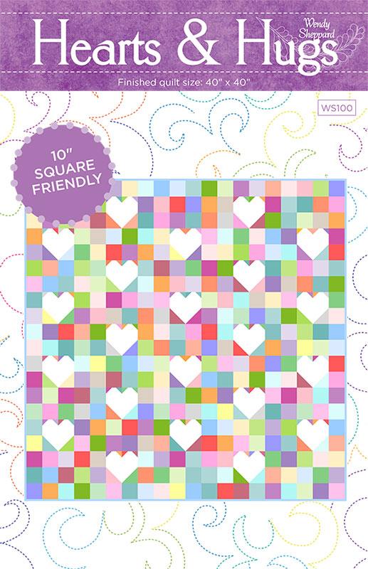 Hearts and Hugs Quilt Pattern, Wendy Sheppard WS100