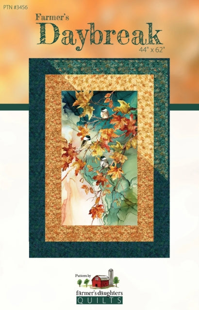 Farmer's Daybreak Quilt Pattern, Farmer's Daughters Quilts FDQ-DAYBREAK PTN3456