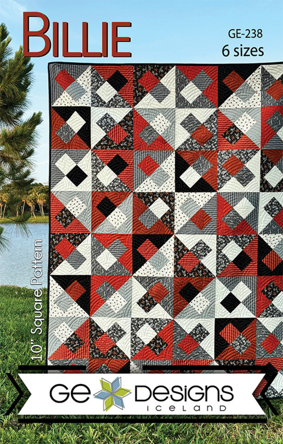Billie Quilt Pattern, GE Designs GE238