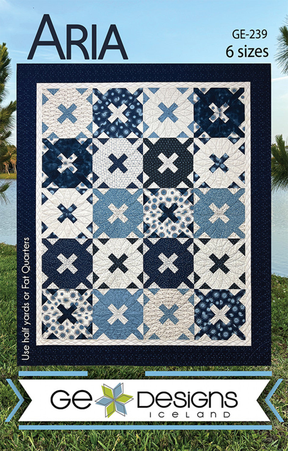 Aria Quilt Pattern, GE Designs GE239