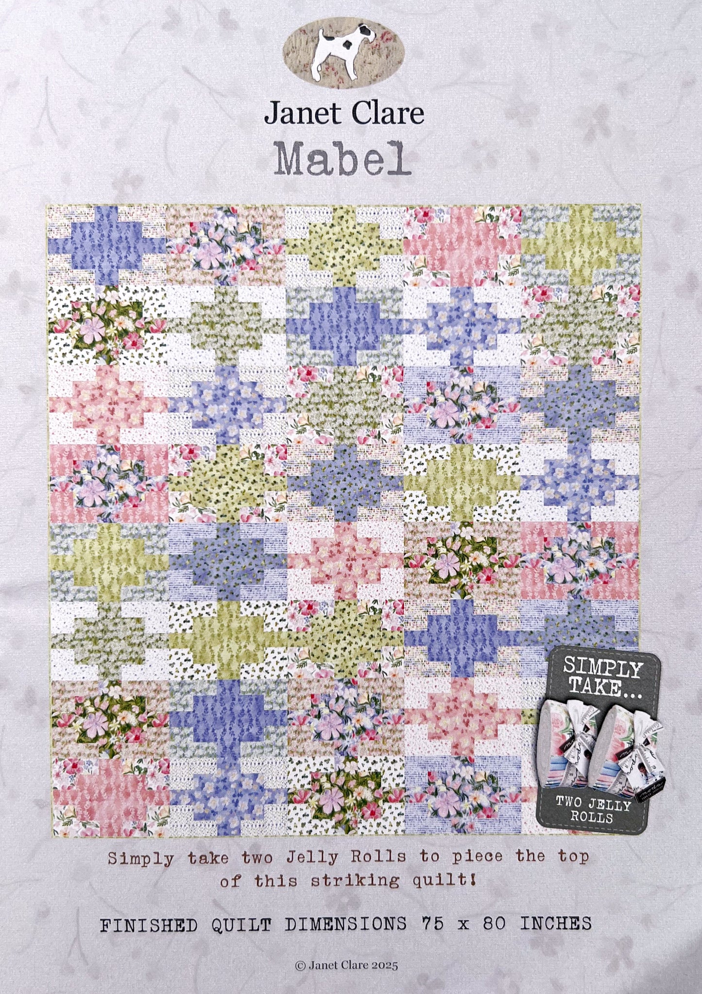 Mabel Quilt Pattern, Janet Clare JC265