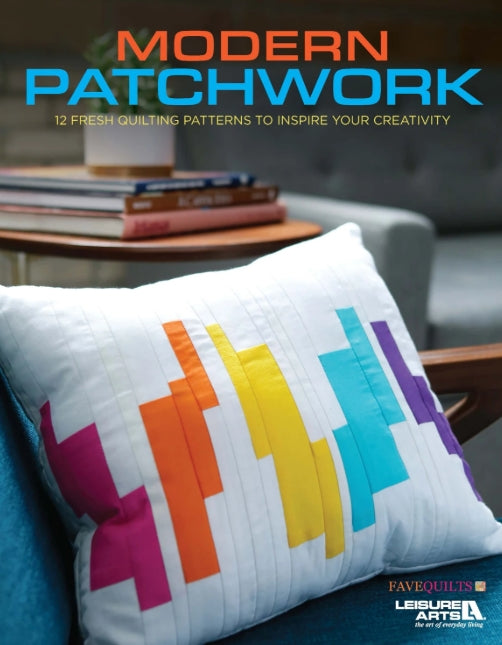 Modern Patchwork Quilt Pattern Book, Liesure Arts LA7493