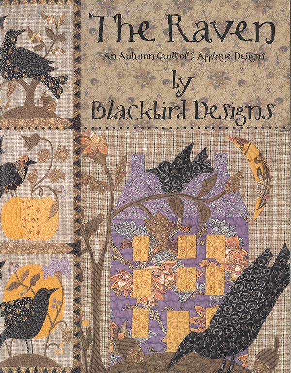 The Raven Quilt Pattern Book, Blackbird Designs BBD266