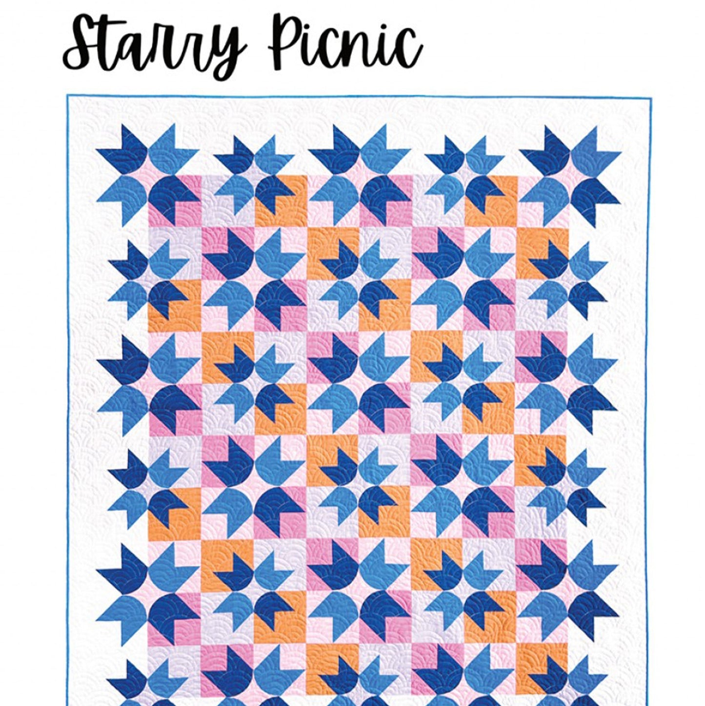 Starry Picnic Quilt Pattern, Megan Collins Quilt Design MCQ018