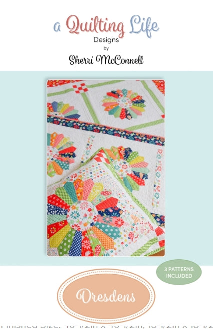 Dresdens Quilt Pattern, A Quilting Life Designs QLD252