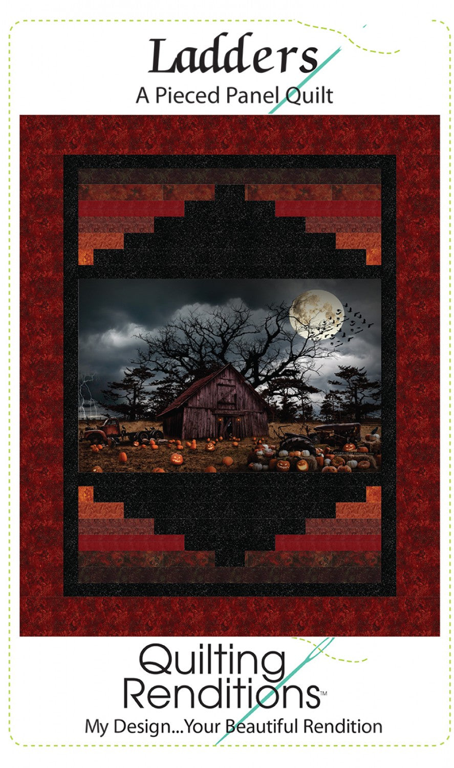 Ladders Panel Frame Quilt Pattern, Quilting Renditions QR1158