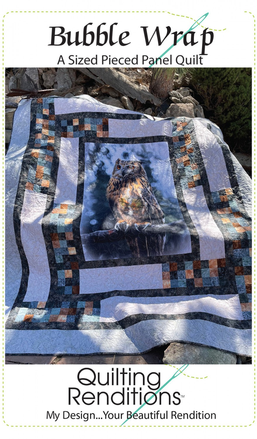 Bubble Wrap Quilt Pattern, Quilting Renditions QR1168