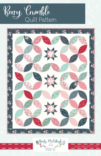 Berry Crumble Quilt Pattern, Flamingo Toes FT-8450