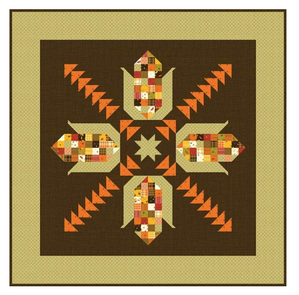 Let's Pop Some Corn Quilt Pattern, Pieces From My Heart PM763