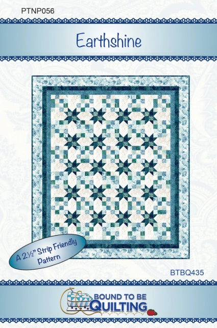 Earthshine Quilt Pattern, Bound to Be Quilting BTBQ435 PTNP056