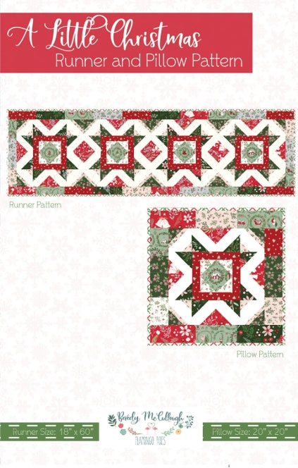 A Little Christmas Quilt Pattern, Flamingo Toes FT8498