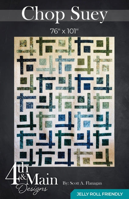 Chop Suey Quilt Pattern, 4th and Main 4MD-001
