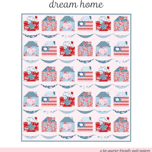 Dream Home Quilt Runner Pattern, Poppie Cotton EEP25160