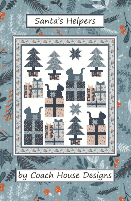 Santa's Helpers Quilt Pattern, Coach House Designs CHD-2445