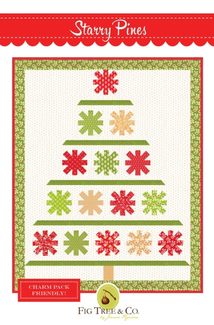 Starry Pines Quilt Pattern, Fig Tree and Co FTQ2022