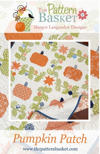 Pumpkin Patch Table Topper Quilt Pattern, The Pattern Basket TPB2411