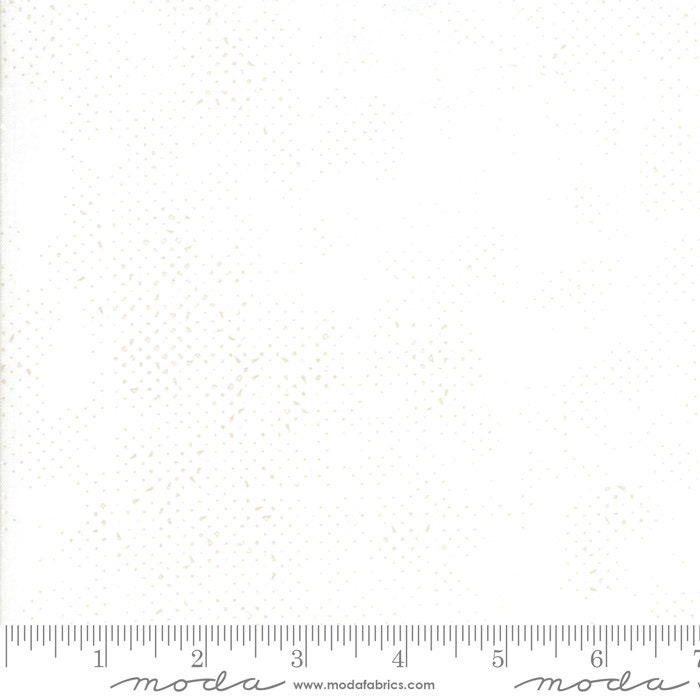 Spotted - White Taupe Tonal Dots Fabric, Moda 1660 11, White Tonal Texture Blender Background Fabric, By the Yard