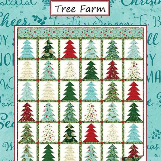LAST CALL Tree Farm Quilt Pattern, Coach House Designs CHD-1549C