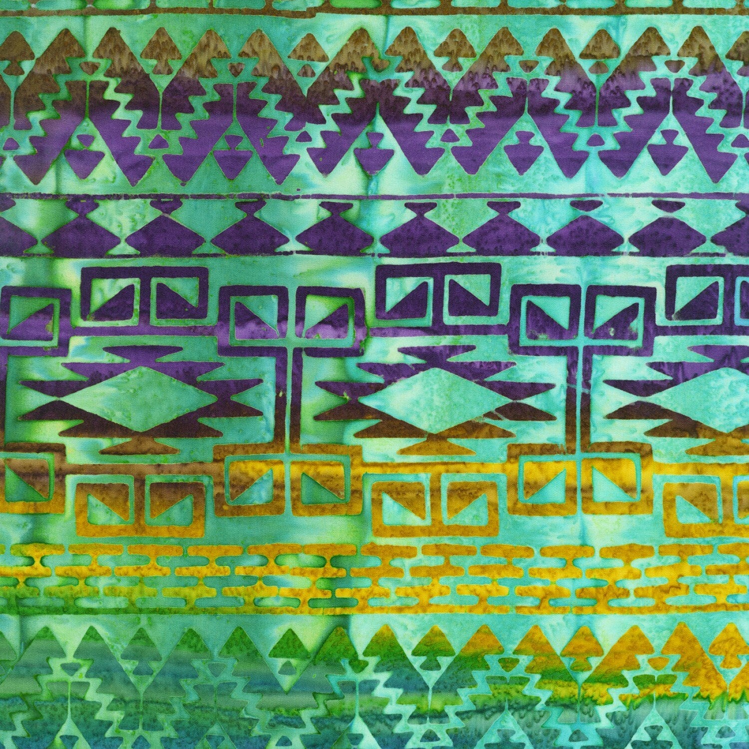 Artisan Batiks Desertscapes Charm Squares, Robert Kaufman CHS-972-42, 5" Precut Purple Teal Rust Batik Fabric Squares