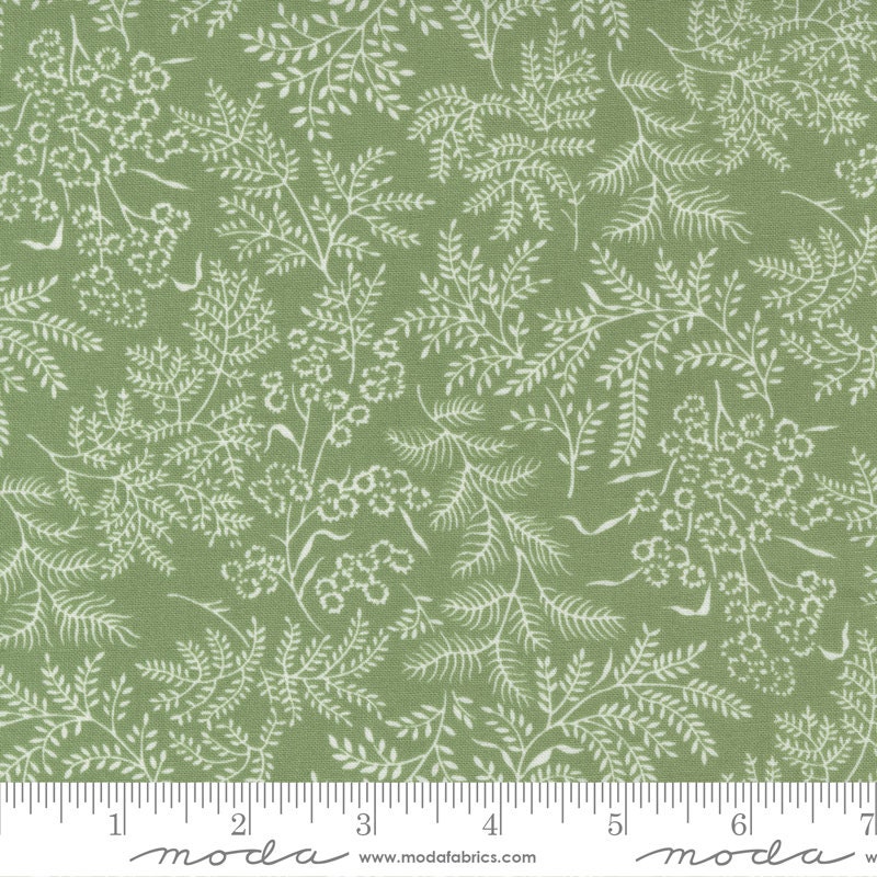 Nantucket Summer Layer Cake, Moda 55260LC, 10" Inch Precut Fabric Quilt Squares, Blue Green Floral Quilt Fabric, Camille Roskelley