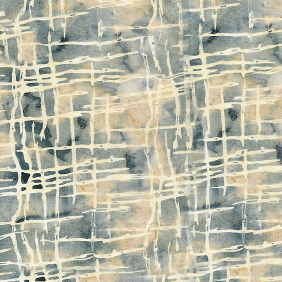 River Walk Strip Pack, Island Batik, 2.5" Precut Muted Blue Green Gray Batik Jelly Roll Fabric Strips