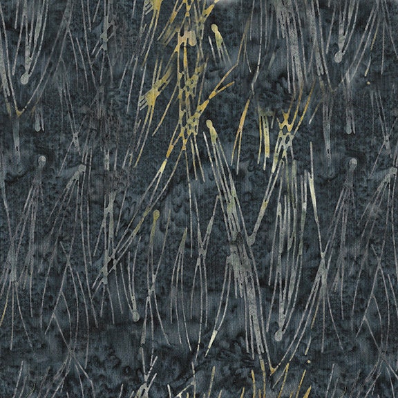 River Walk Strip Pack, Island Batik, 2.5" Precut Muted Blue Green Gray Batik Jelly Roll Fabric Strips