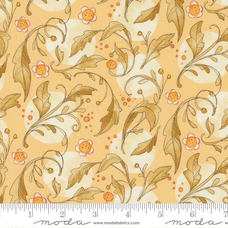 Forest Frolic Layer Cake, Moda 48740LC, Autumn Fall Floral Quilt Fabric, 10" Precut Fabric Squares, Robin Pickens