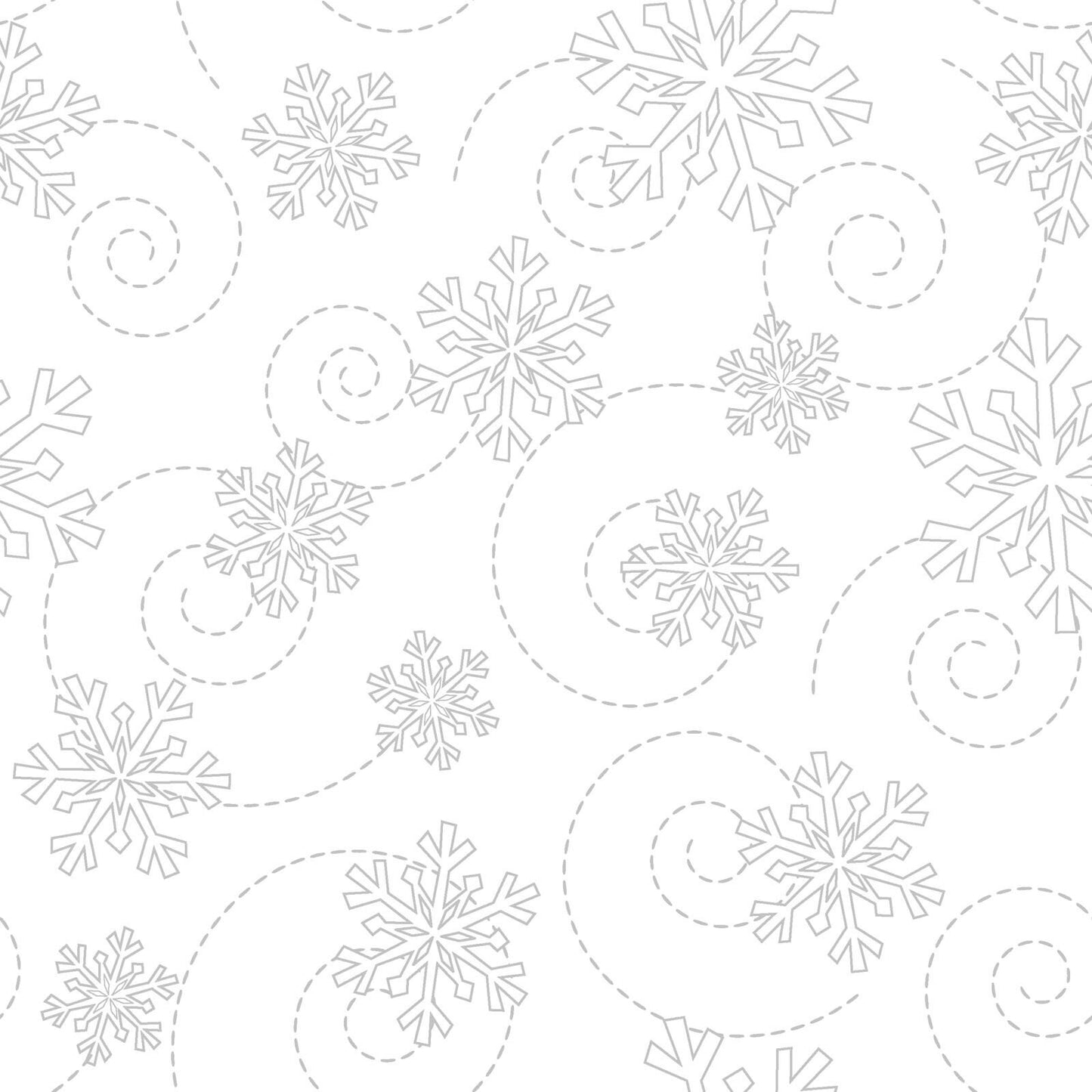 White on White 10" Squares, Maywood Studio SQ-MASKBB-Wows, Solid White Print Quilt Fabric Stack, 10" Precut Fabric Squares
