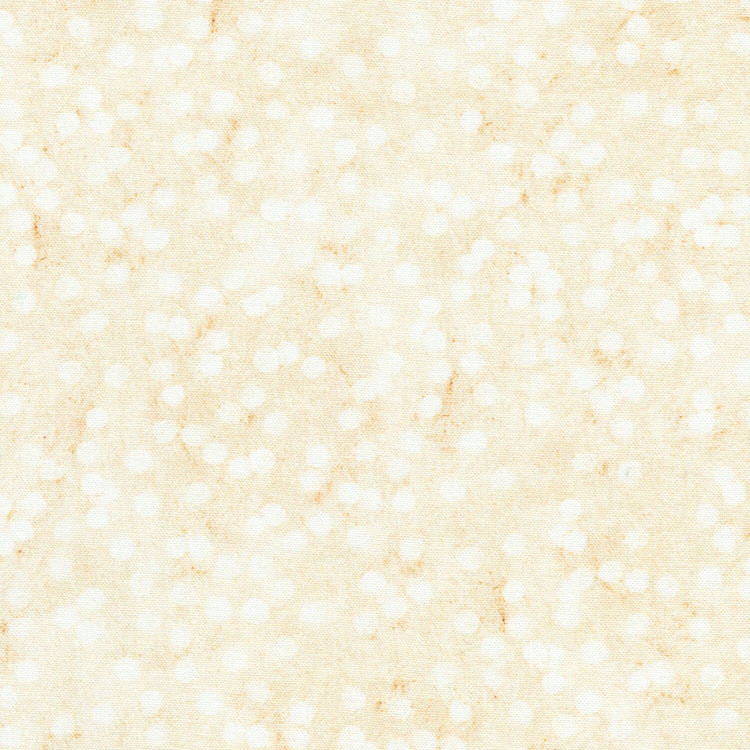 Painterly Trees - Parchment Cream Ivory Spotted Dots Blender Fabric, Robert Kaufman ABXD-22495-265 Parchment, By the Yard