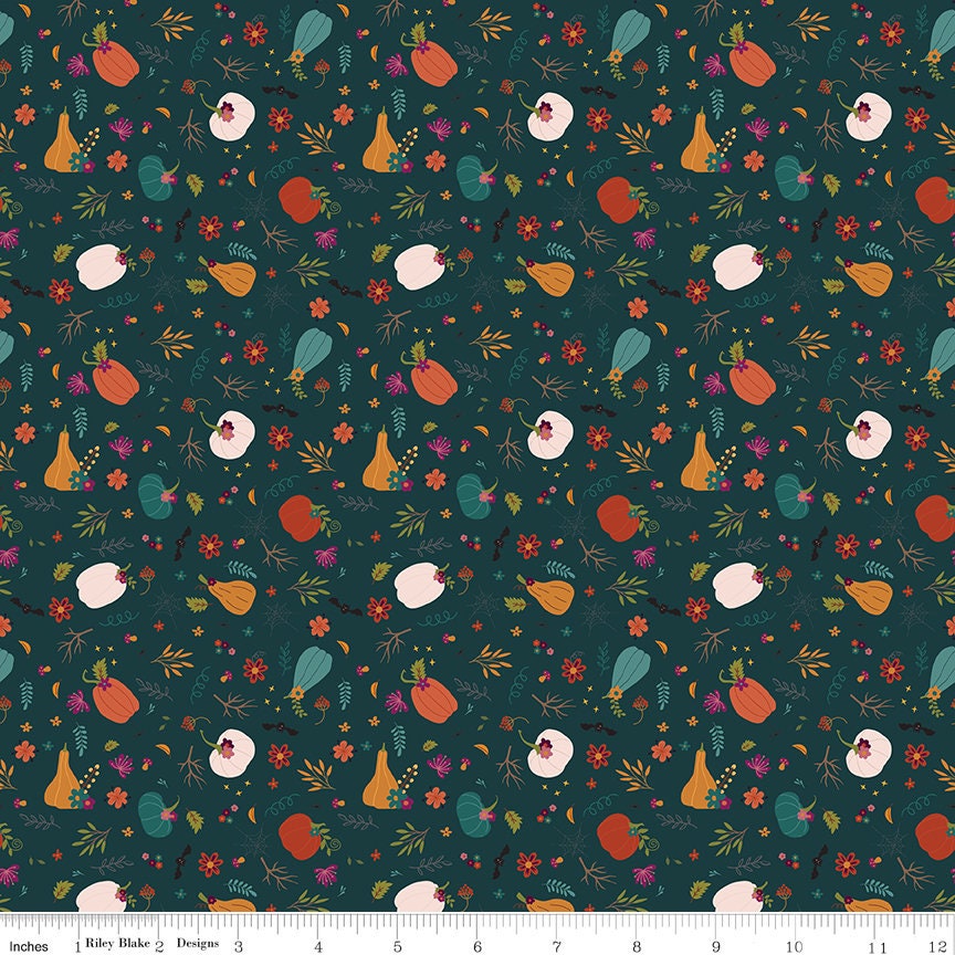 Little Witch 5" Stacker, Riley Blake 5-14560-42, 5" Precut Halloween Quilt Fabric Squares, Jennifer Long, Sew a Story