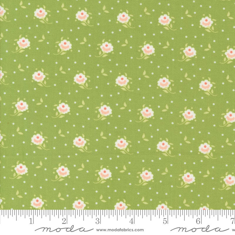 Jelly and Jam Dessert Roll, Moda 20490DR, 5" Precut Summer Floral Quilting Fabric Strips, Fig Tree Quilts